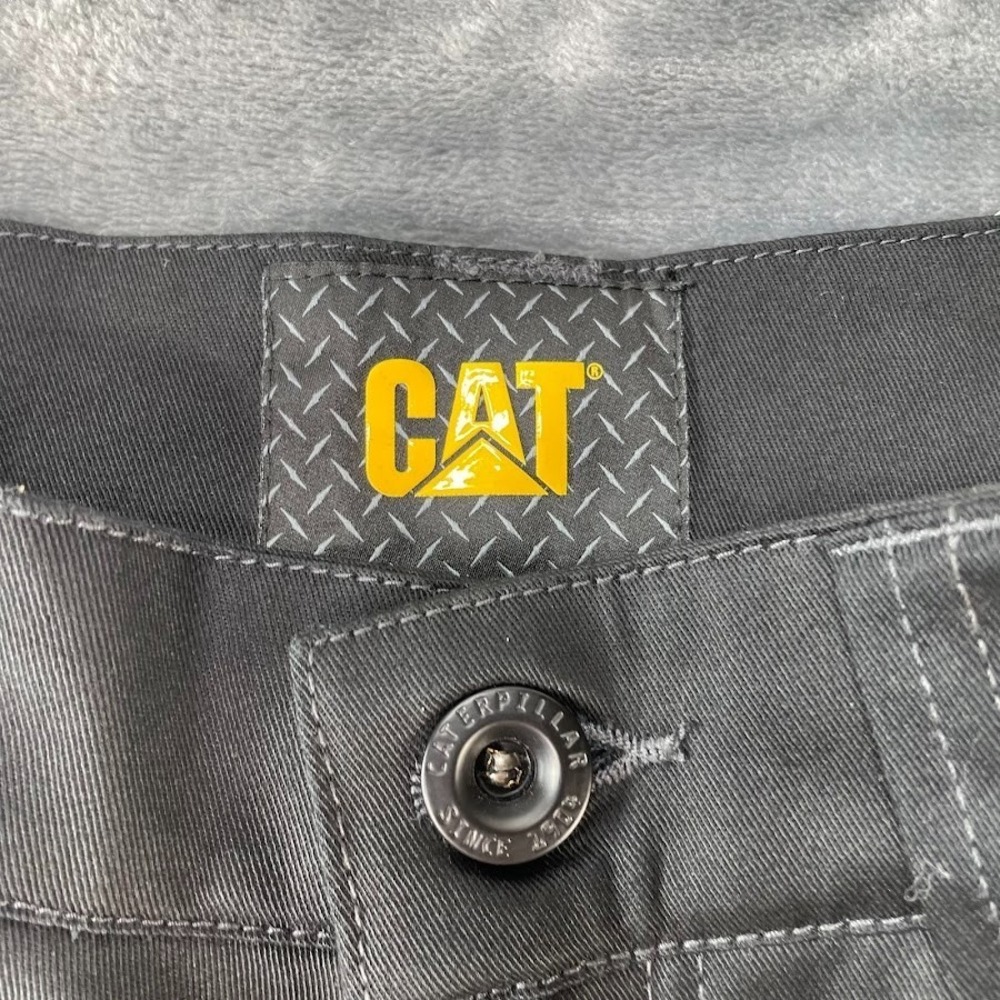 Caterpillar CAT Elite Operator Flex Trouser Pants Black Mens Size 30x30 Stretch - Picture 3 of 9